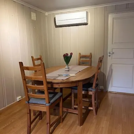 Sokkel-leilighet Med Naerhet Til Sentrum Og Hovden Skiheis アパート *